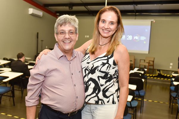 Sérgio Aboudib e  Irani Francischetto 