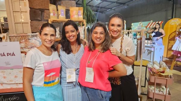 Andrea Munhos, Pollyana Pazolini, Ana Paula Villaça e Thanandra Torres