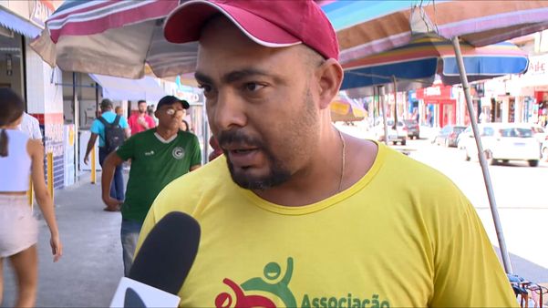 Isley Gonçalves Barbosa, presidente da Associação de Camelôs e Trabalhadores Ambulantes da Serra 
