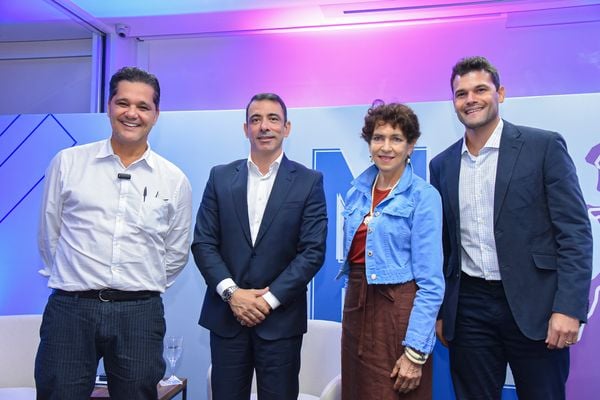 Ricardo Ferraço, Janc Lage, Solange Mata Machado e Abdo Filho por Arthur Louzada
