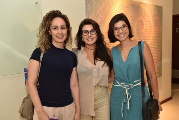 Karoline Duarte,  Ivana Izoton e Natalia Guarçoni 