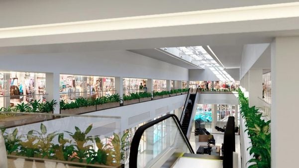 Projeção do Shopping Aldeia da Serra