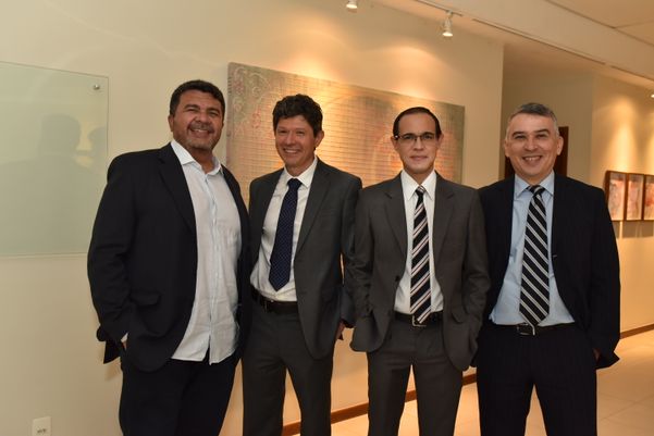 Samuel Oliveira,  Samira Pavesi, Eloá e Alexandre Miguel