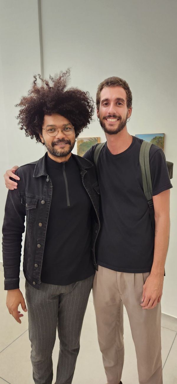 Nicolas Soares e Marcelo Venzon
