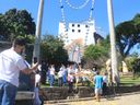 Terço Gigante é erguido no Convento da Penha(Divulgação / Fernando Ribeiro)