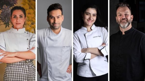 Chefs que farão o jantar magno do festival Santa Teresa Gourmet 2023 no restaurante Giardino