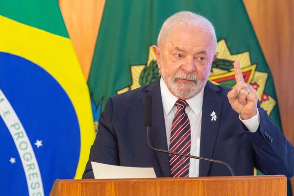 Lula discursa sobre 100 dias de governo