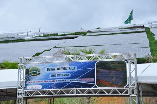 Inauguração da Usina de energia solar do Sítio Esperança por Dayana Souza