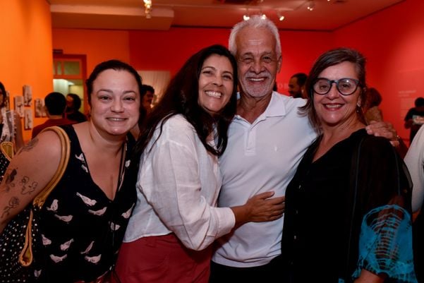Milena Almeida, Taiza Ammar,  José Carlos Vilar e Rosana Paste