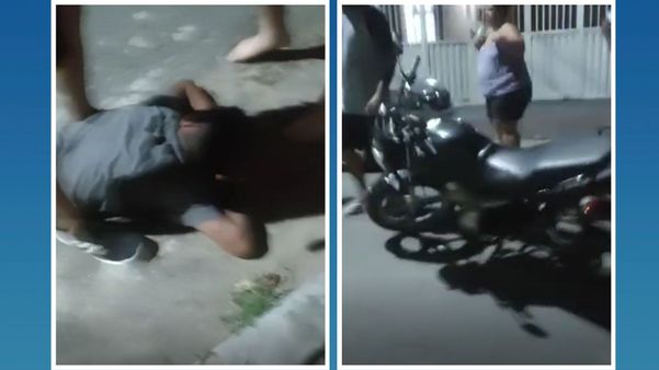 Jovem acaba preso ao ser flagrado transportando moto de trilha sem