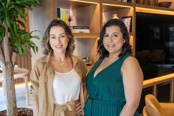 Gabi Iamonde e Pamela Silva