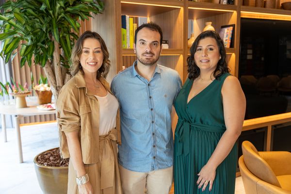 Gabriela Iamonde, Gustavo Lopes e Pamela Silva