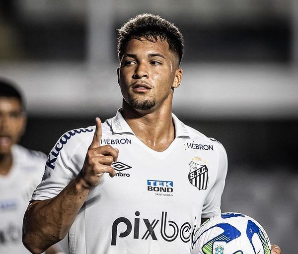 Marcos Leonardo é uma das esperanças de gol do Santos em 2023