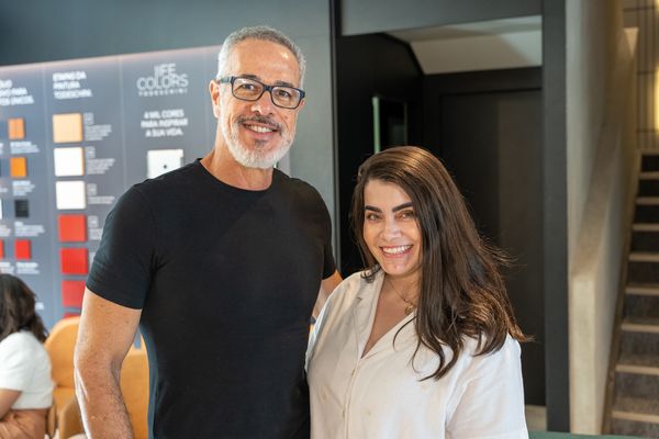 Max Mello e Carol Zamboni