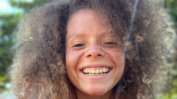 Modelo Luísa Lopes, atropelada e morta no dia 15 de abril de 2022 na Avenida Dante Michelini, em Jardim da Penha, Vitória 