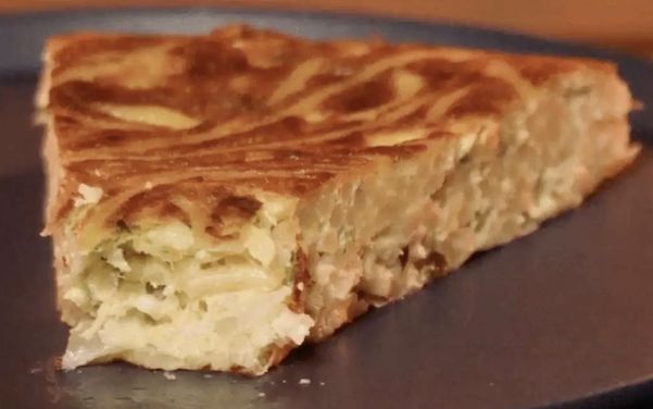 Tortilha de espaguete