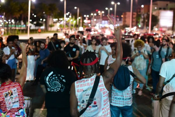 Um ano após atropelamento, ato em Camburi pede justiça pela morte de Luísa Lopes. por Vitor Jubini | A Gazeta