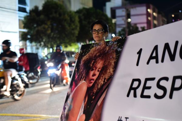 Um ano após atropelamento, ato em Camburi pede justiça pela morte de Luísa Lopes por Vitor Jubini | A Gazeta