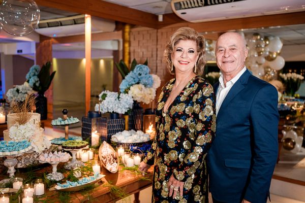 Valéria Nemer e o marido Luiz Carlos Nemer