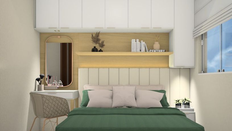 Projetos de espaços da casa projetados pela arquiteta Gilliane Bravim