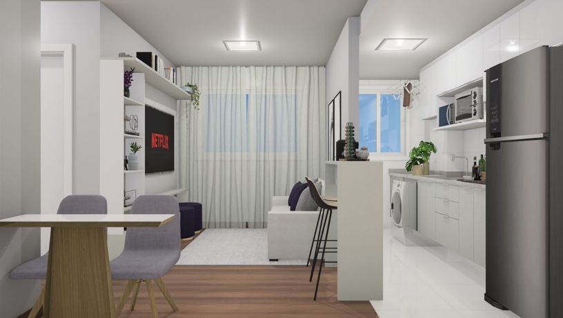 Projetos de espaços da casa projetados pela arquiteta Gilliane Bravim