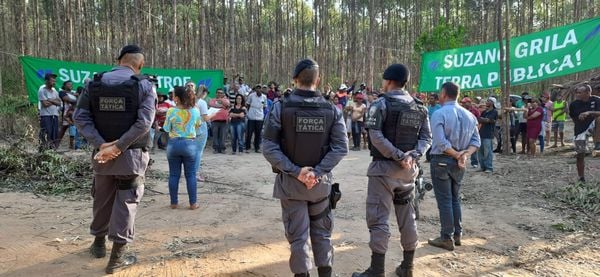 Famílias do MST invadem áreas da Suzano, localizadas no distrito de Jacupemba e em Vila do Riacho, em Aracruz