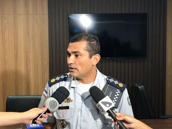 Major Alves Christ, integrante da Corregedoria da PMES