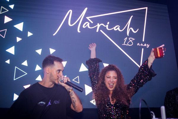 Mariah Assbu e DJ Bero