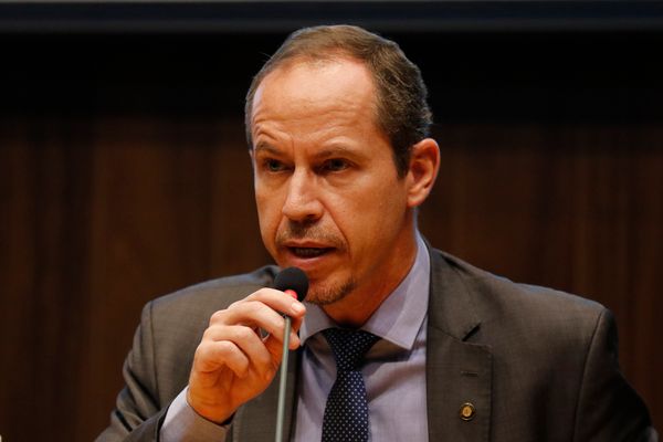 O secretário-executivo do Ministério da Justiça e Segurança Pública, Ricardo Cappelli, fala sobre o Comitê Orientador do Fundo Amazônia no BNDES.