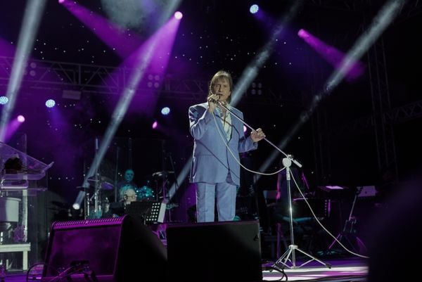 Roberto Carlos comemora 82 anos com show em Cachoeiro de Itapemirim por Kaique Dias