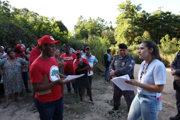 Membros do MST ocupam áreas da Suzano em Aracruz, no Norte do Estado por Sérgio Cardoso