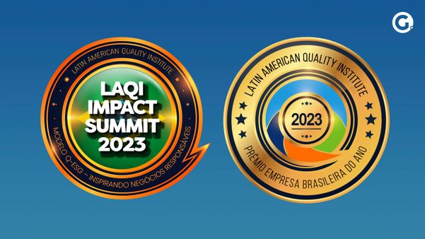 Selos que o Grupo Innovar recebeu do instituto LAQI 