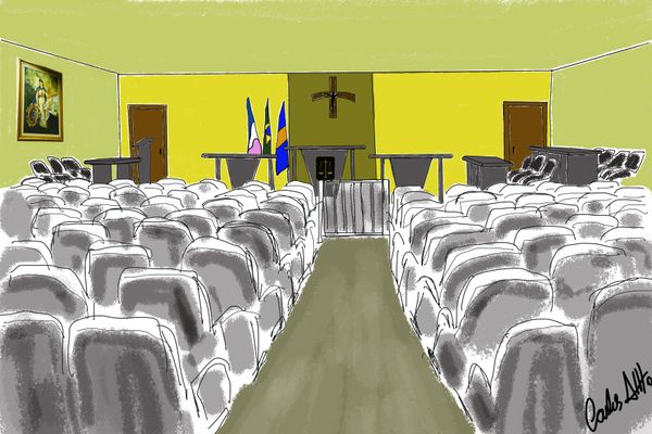 Cenas do Tribunal do juri