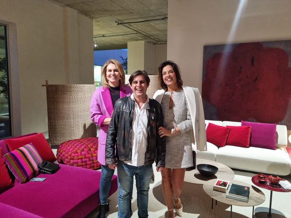 Marília Pellegrini, Rodrigo Souto e Renata Malenza