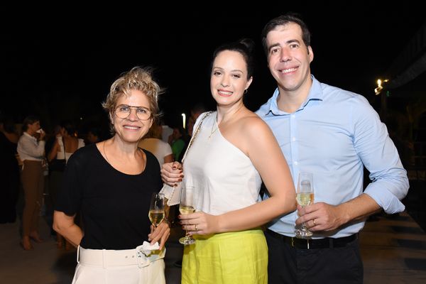 Monica Debanne, Lorena Perdigão e Gustavo Rezende