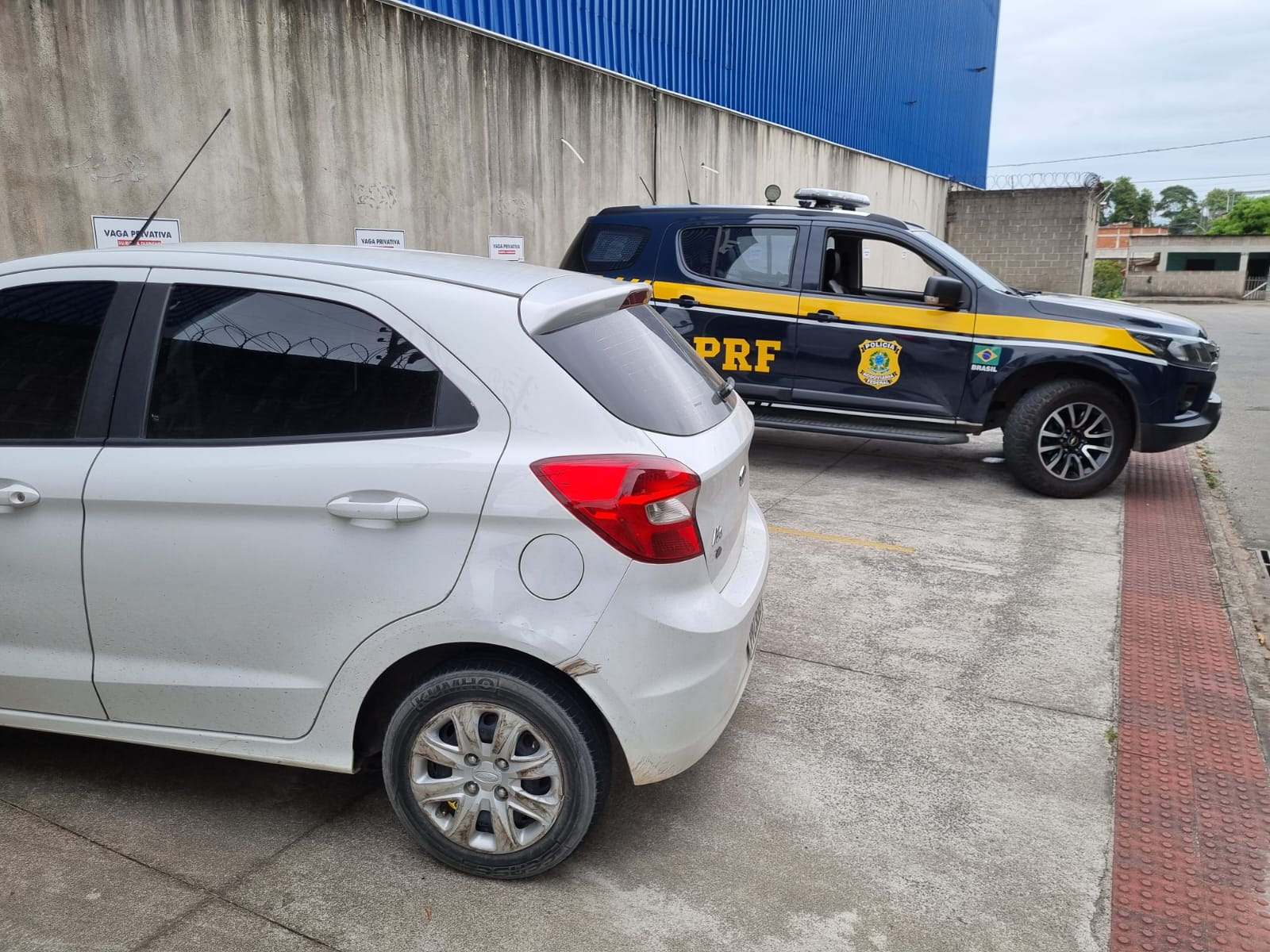Polícia Rodoviária Federal (PRF) realizava patrulhamento na região de Laranjeiras, quando foi informada sobre sequestro, o segundo em menos de 24h no município