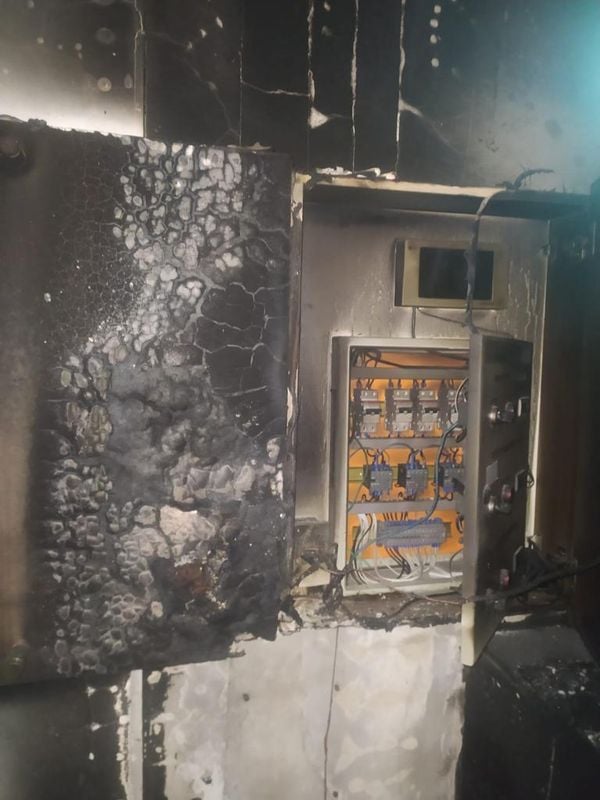 Incêndio atinge hotel em Conceição da Barra por Divulgação