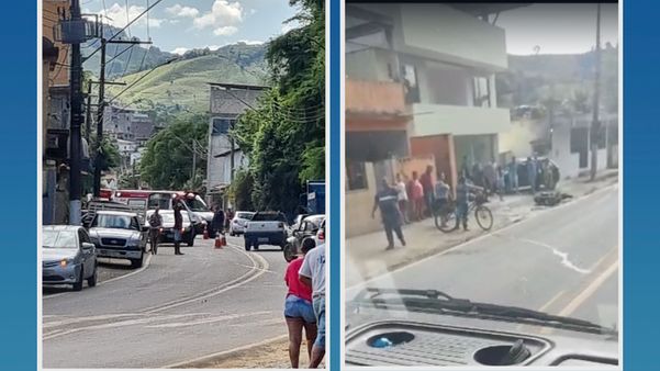 Acidente entre carro e bicicleta deixa ciclista ferido em Mimoso do Sul