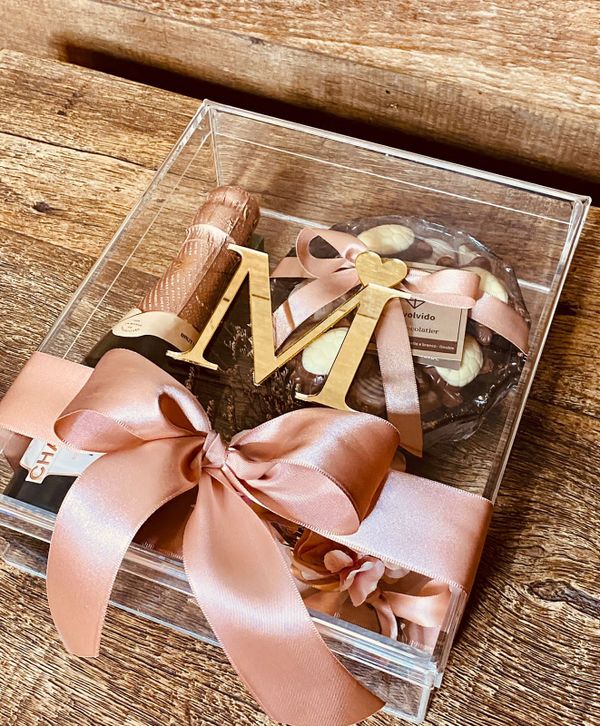 Caixa by Cris Rocha para convidados do aniversário de Tia Penha