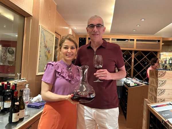 Marina Giuberti e Décio Chieppe