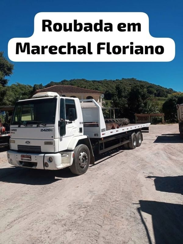 Caminhões furtados por organização criminosa no ES por Reprodução | Polícia Civil