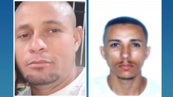 Reinaldo Alves da Silva e Clarisvaldo Silva Junior seguem foragidos