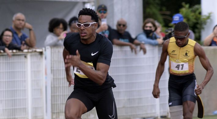 Capixaba Paulo André Camilo, que participou do BBB 22, ficou sem competir os 100m por um ano e meio; ele completava a prova em cerca de 10 segundos