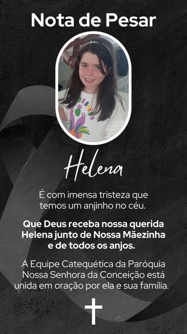 Quem era a menina de 8 anos que morreu ao cair de prédio em