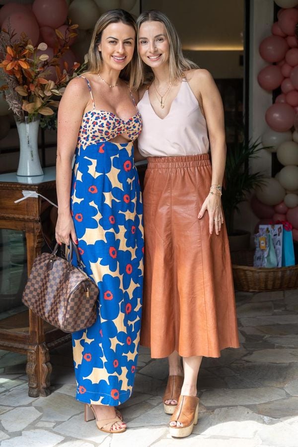 Priscila Moura e Gabriela Cristo