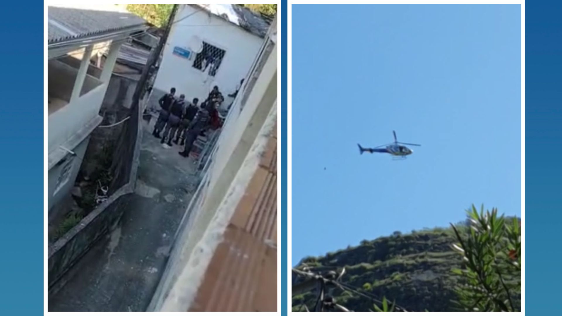 Após confronto entre criminosos e policiais militares, suspeitos chegaram a tentar incendiar um ônibus nas proximidades do bairro, na Avenida Leitão da Silva