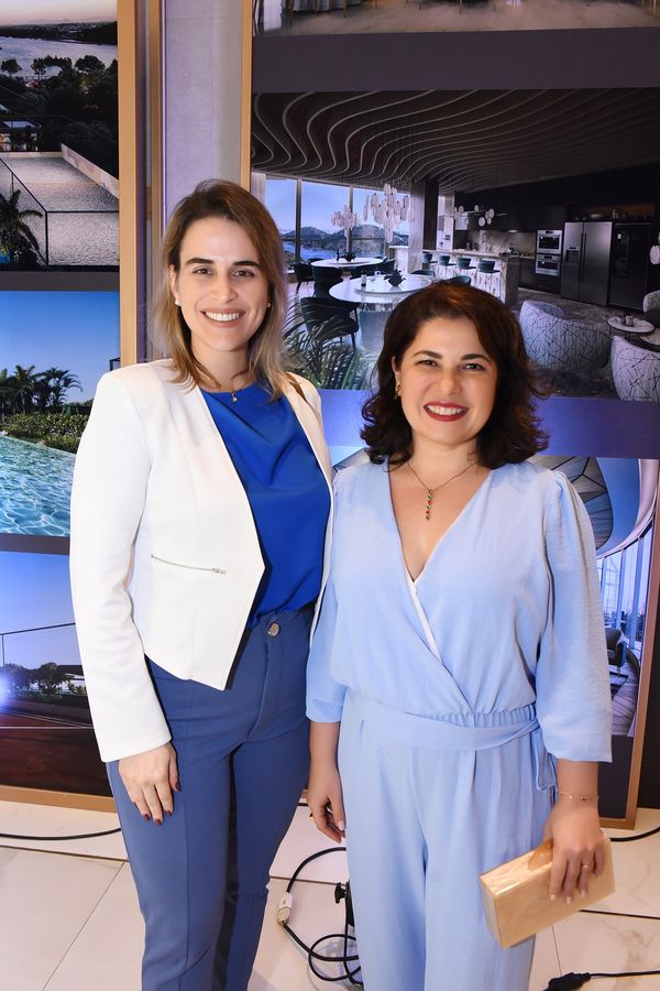 Helia Gusmão e Lícia Busatto