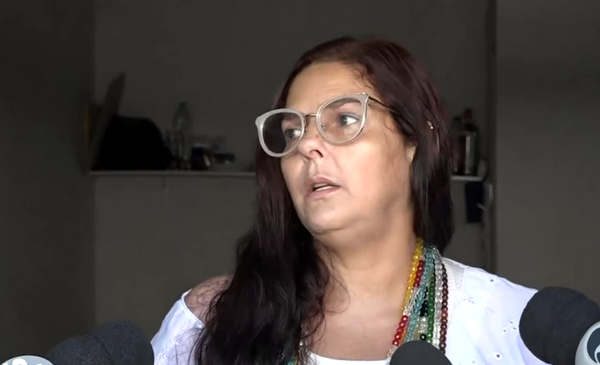 Mãe de santo Amanda Nobrega Dutra de Sá diz ter medo de agressor voltar ao local