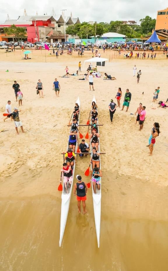 Praia de Meaípe, em Guarapari, após obras para aumentar a faixa de areia por Tiago Montes