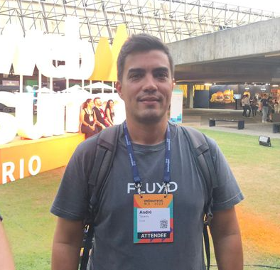 André Taveira, co-fundador da Fluyd. Crédito: Flávia Martins